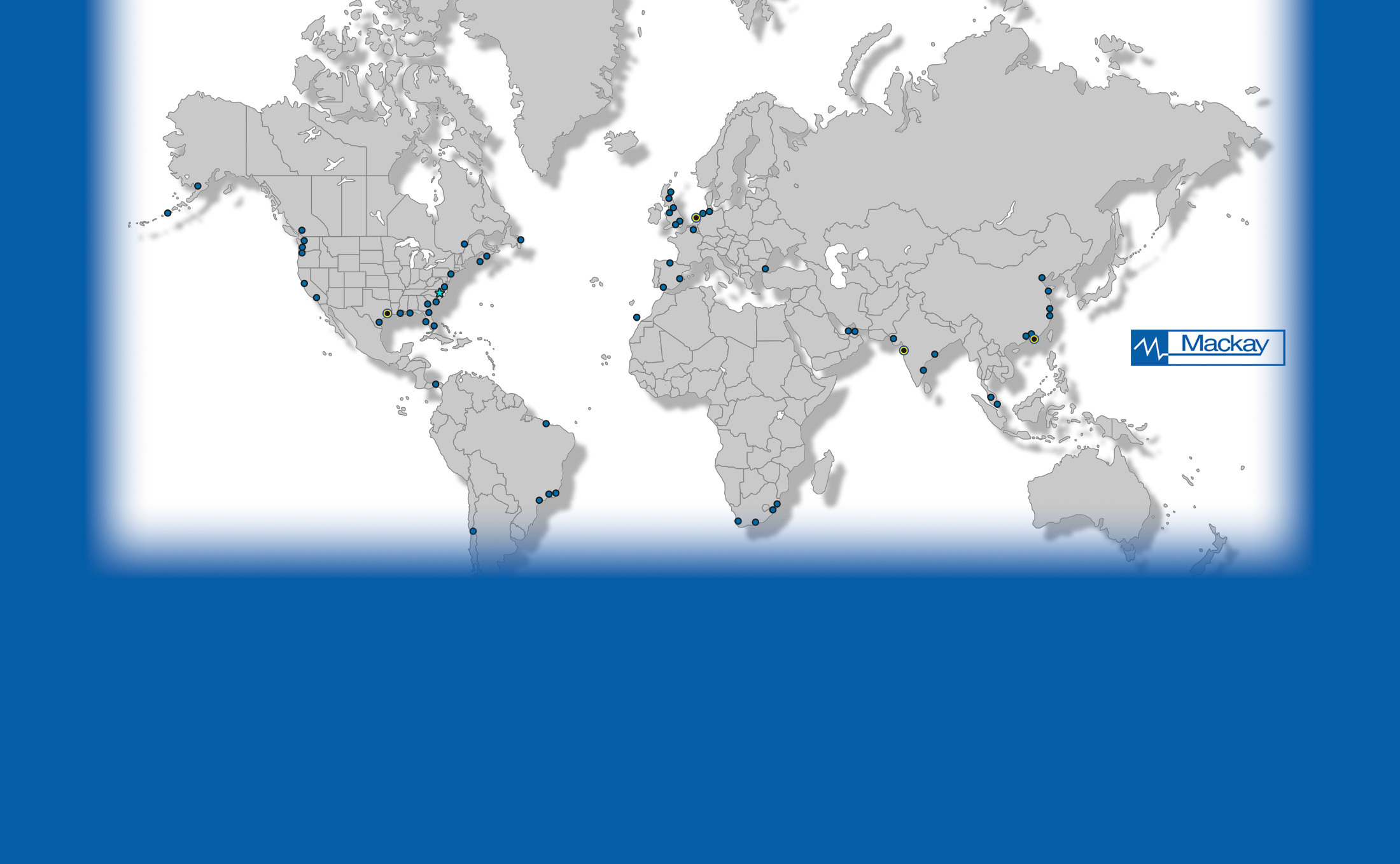 Mackay World Location Map